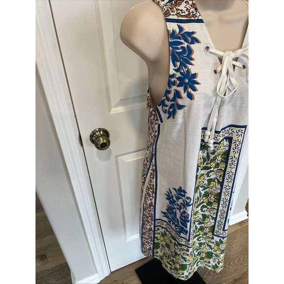 Anthropologie NWT Tracy Reese Womens Size M White Boho Print Sheath Dress $168.0 - Picture 3 of 12